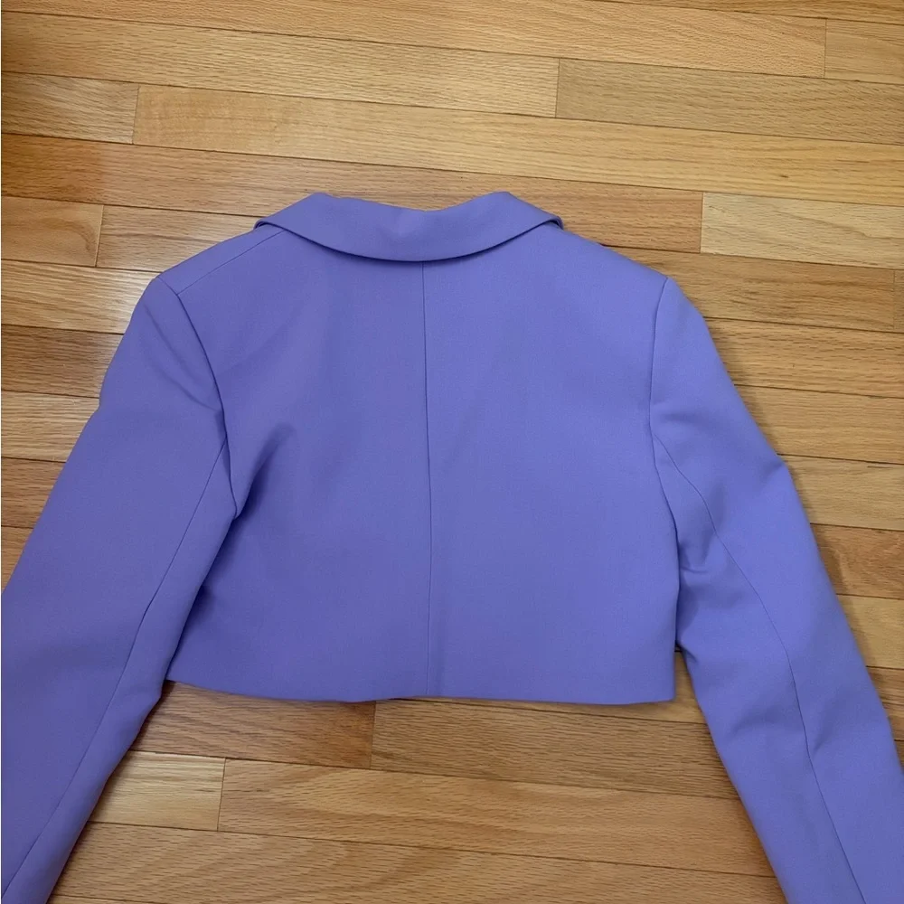 Zara cropped blazer